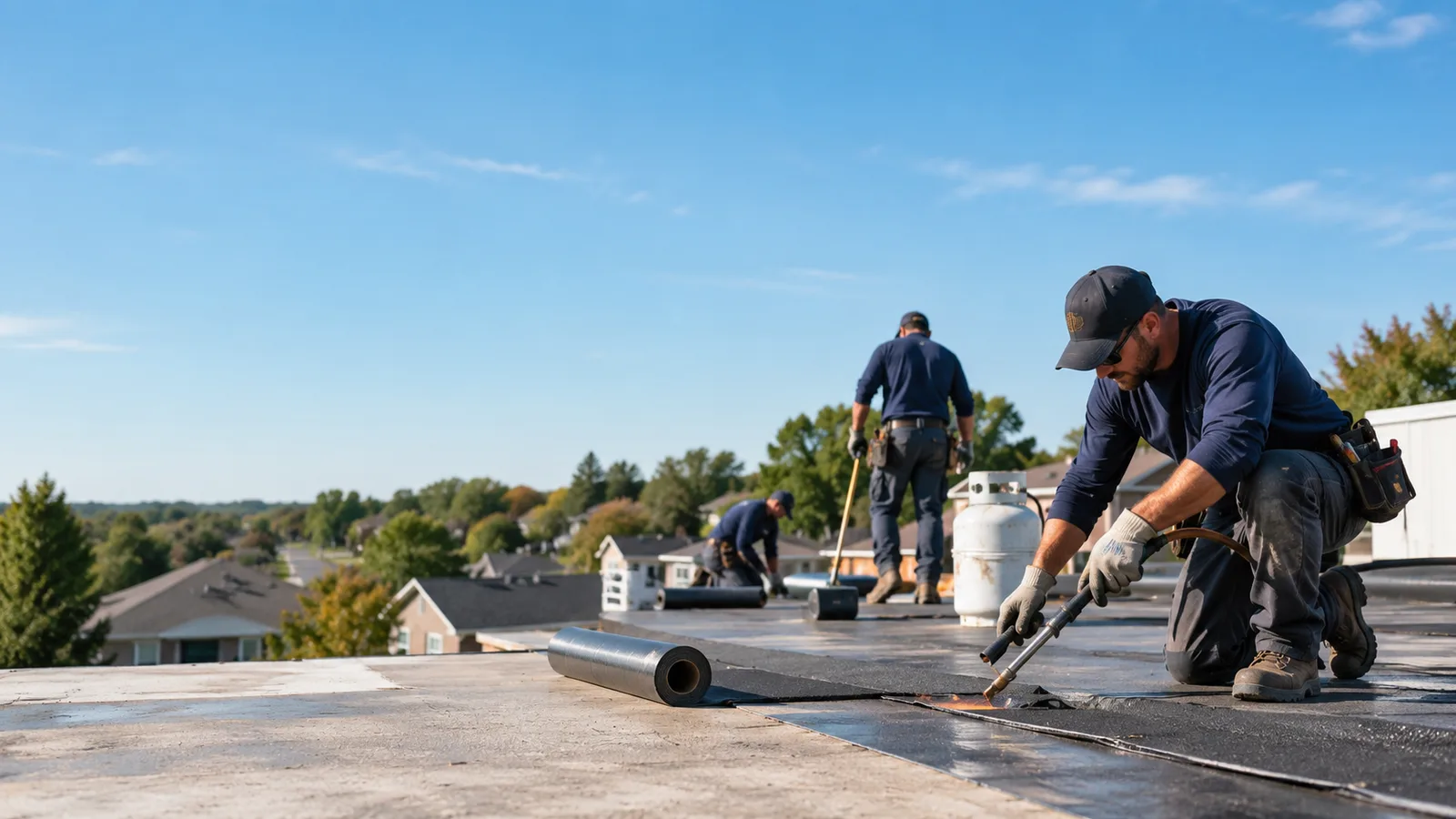 Flat Roof Leak Repair providers in Waskish, MN